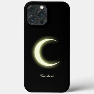 Crescent Moon Shine Aesthetics iPhone 13 Pro Max Hoesje