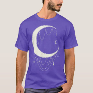 Crescent Moon Sickle Witch Magic 484 T-shirt
