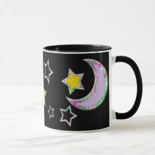 Crescent Moon & Stars Mok