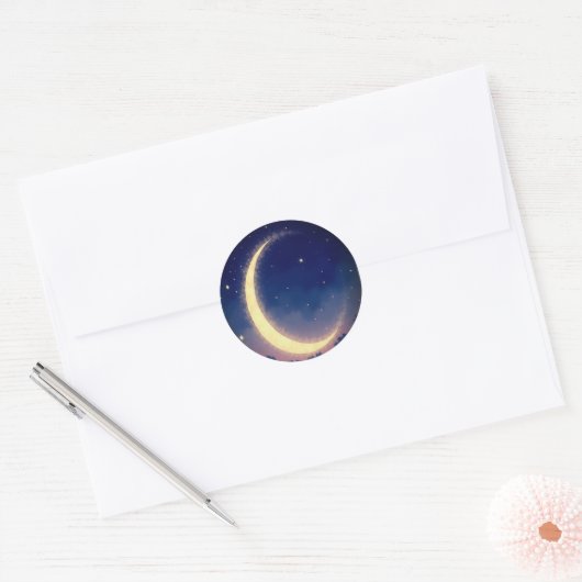 "Crescent Moon Sticker Pack - Magical Celestial (Envelop)