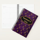 Crescent Moons & Stars Personnalisable (Devant avec enveloppe)