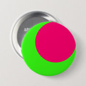 Crescent Neon Duo Custom Button (Voorkant /achterkant)
