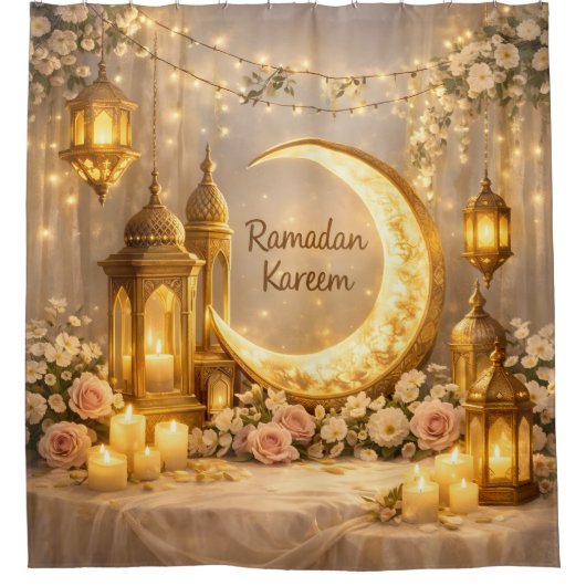 Crescent Of Light & Peace - Douchegordijn (Voorkant)