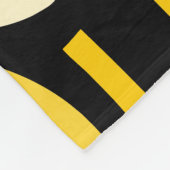 Crescent Pattern 010921 - Amber Fleece Deken (Hoek)