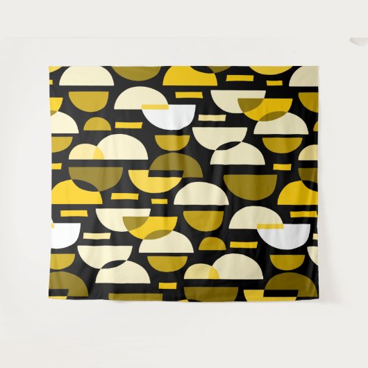 Crescent Pattern 010921 - Amber Wandkleed (Voorkant (horizontaal))