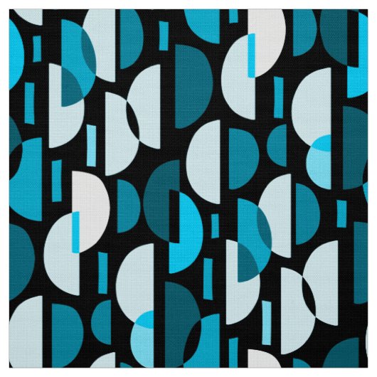 Crescent Pattern 010921 - Sky Blue Stof (Swatch)