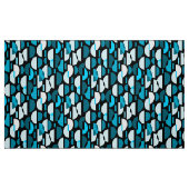 Crescent Pattern 010921 - Sky Blue Stof (Fat Quarter)
