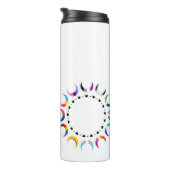 Crescent Pride Moons & Black Hearts Thermosbeker (Geroteerd rechts)