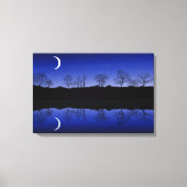 Crescent Reflections Wrapped Canvas Art Afdruk (Voorkant)