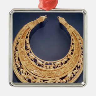 Crescent-vormige pectoris van Tolstaya Mogila Metalen Ornament