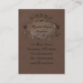 Crest ~ Carte de visite / Emblem Royal Crown LARGE (Dos)