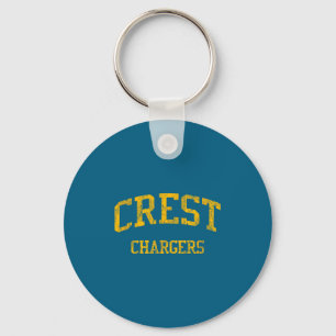 Crest High School Hs Shelby Ontwerp Sleutelhanger