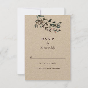 Crest jardin Réponse du Mariage floral rustique