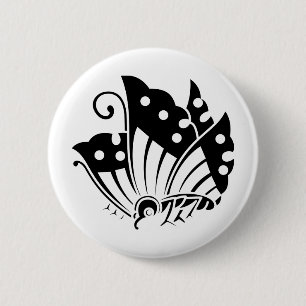 Crest KAMON-symbool uit de Japanse familie Ronde Button 5,7 Cm