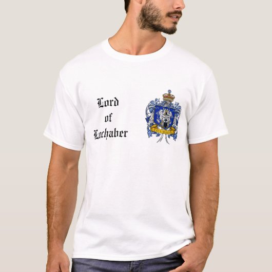 crest, Lord of Lochaber T-shirt (Voorkant)