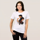 Crest Moon Lover Tri-Blend Shirt (Voorkant volledig)