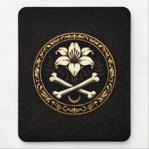 Crest-muismat Donkere Academie Lily & Bones Muismat
