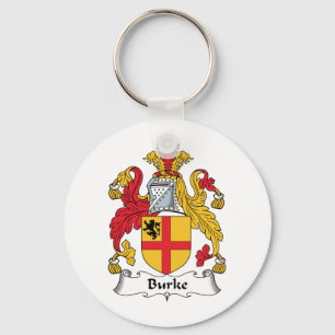 CREST van de Familie van Burke Sleutelhanger