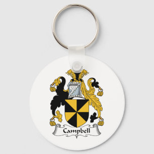 CREST van de Familie van Campbell Sleutelhanger