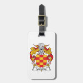 Crest van de Familie van Cisco Bagagelabel (Voorkant verticaal)