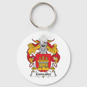 CREST van de Familie van Gonzalez Sleutelhanger