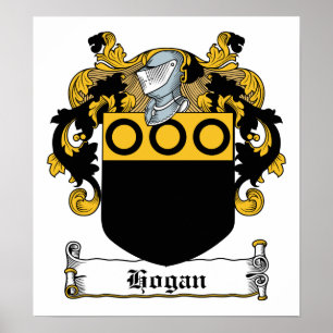 CREST van de Familie van Hogan Poster