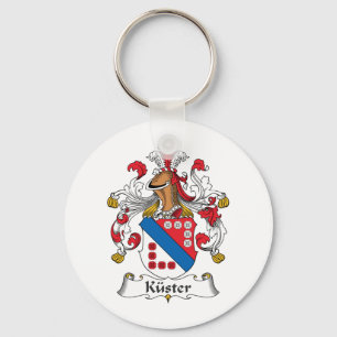 CREST van de Familie van Kuster Sleutelhanger