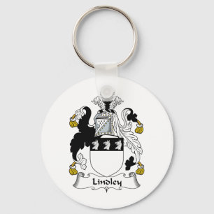 CREST van de Familie van Lindley Sleutelhanger