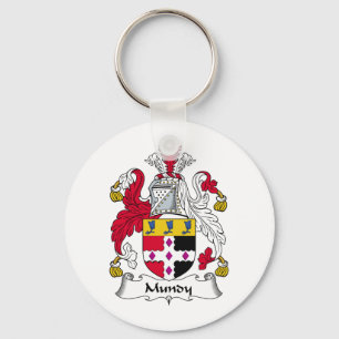 CREST van de Familie van Mundy Sleutelhanger