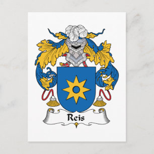 CREST van de Familie van Reis Briefkaart