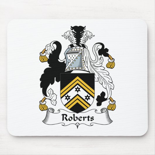 CREST van de Familie van Roberts Muismat (Voorkant)