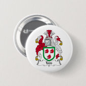 CREST van de Familie van Todd Ronde Button 5,7 Cm (Voorkant /achterkant)