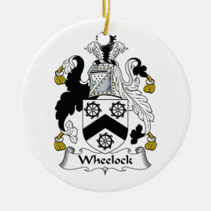 CREST van de Familie van Wheelock Keramisch Ornament