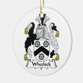 CREST van de Familie van Wheelock Keramisch Ornament (Links)