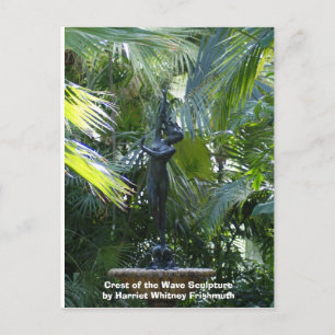 CREST van het Beeldhouwwerk van de Golf Briefkaart