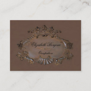 Crest ~ Visitekaartje / Emblem Royal Crown GROGE