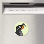 Crested Auklet Magneet (Insitu (Vaatwasser))