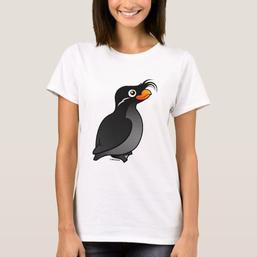 Crested Auklet T-shirt (Voorkant)