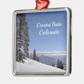 Crested Butte, CO Metalen Ornament (Links)