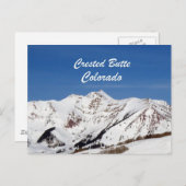 Crested Butte, Colorado Briefkaart (Voorkant / Achterkant)