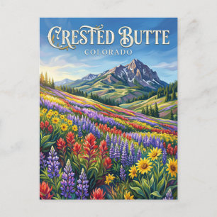 Crested Butte Colorado Briefkaart