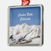 Crested Butte, Colorado Metalen Ornament (Links)