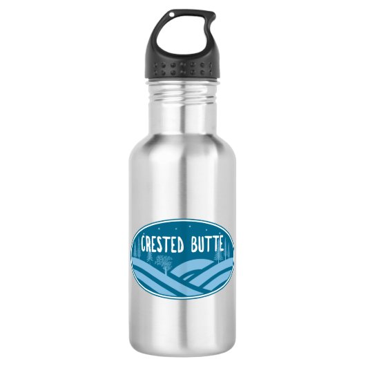 Crested Butte Colorado Outdoor Waterfles (Voorkant)