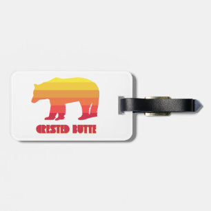 Crested Butte Colorado Regenboog Beer Bagagelabel