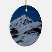 Crested Butte Keramisch Ornament (Rechts)
