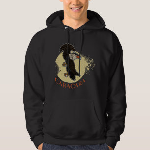 Crested caracara vogels bioloog ornitholoog bir hoodie