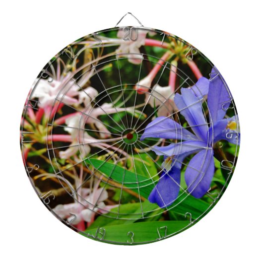 Crested Dwarf Iris Dartbord (Voorkant)