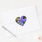 Crested Dwarf Iris Hart Sticker (Envelop)