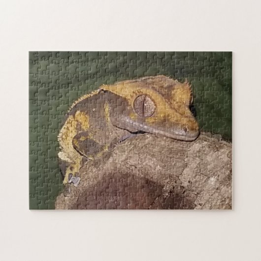 Crested Gecko Puzzle Legpuzzel (Horizontaal)