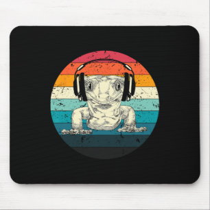 Crested Gecko Spelen Video Game Grappige Gamers Muismat